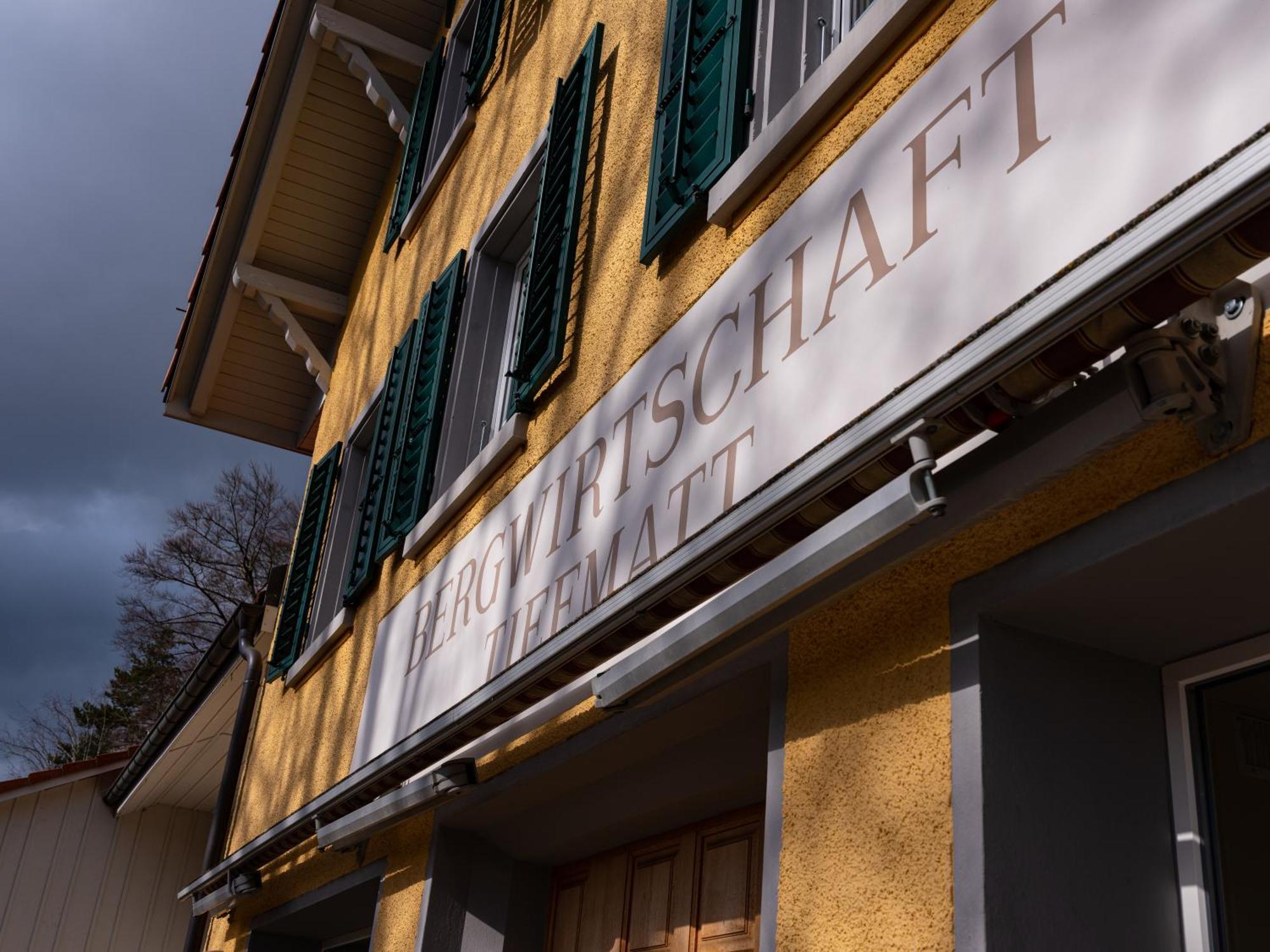 Hotel Bergwirtschaft Tiefmatt Holderbank Exterior foto